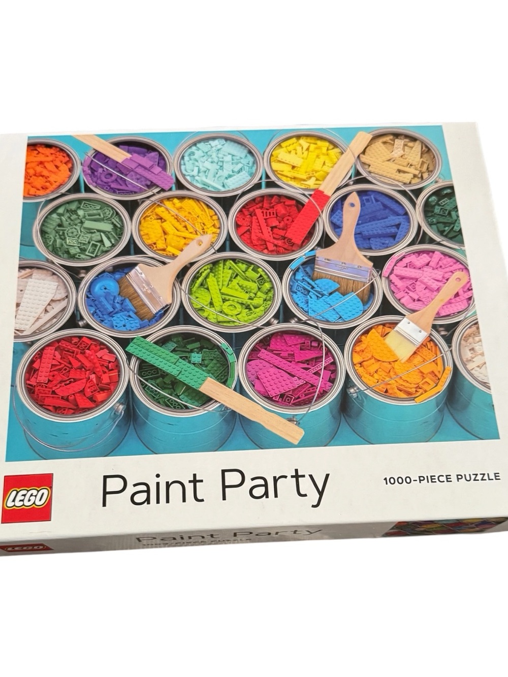 LEGO Paint Party 1000 Piece Jigsaw Puzzle Chronicle Colorful